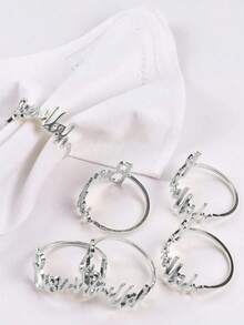 6个餐巾环,用于开斋节(Eid Al Fitr)庆祝活动,非常适合在穆斯林斋月期间装饰餐桌,也是一份完美的乔迁礼物。字母装饰餐巾环、装饰餐巾环、餐巾环可用于婚礼装饰、庆典、餐桌装饰扣、婚礼、晚宴、派对装饰。 - 彩色 - 查看 14