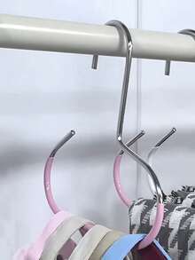 1/4 piezas- Estante para almacenar sombreros, estante para cinturones, accesorio colgante para armario, percha para gorras de béisbol de lengua de pato para dormitorio, organizador multifuncional colgante para sombreros para el hogar