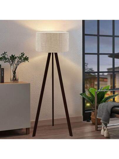 Well Home Vloer Lamp, 140 Cm High, Made Of PVC Wood In Beige. Free Shipping in 24/72 Hours. view 6