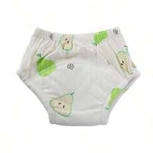 5pcs/Set Newborn Training Pants, Assorted Floral Patterns, Washable Lightweight Summer Potty Training Underwear, Reusable Cloth Diapers, Soft & Breathable, Suitable For Baby Boys And Girls, Essential Baby Item