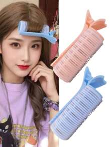 1pc Multi-Color Curling Iron, No Electricity/No Heat Curling Tool, With Self-Adhesive DIY Fluffy Styling Tool, Suitable For All Hairstyles