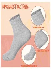 [Esenciales deportivos para hombres] 250/200/150/100/90/50/40/30/20/15/10/5/3/2/1 pares de calcetines deportivos de media caña clásicos en negro, blanco y gris para hombres, transpirables, absorben el sudor, con alta elasticidad, diseño de bloques de color a rayas, varios colores disponibles, oferta limitada en el tiempo