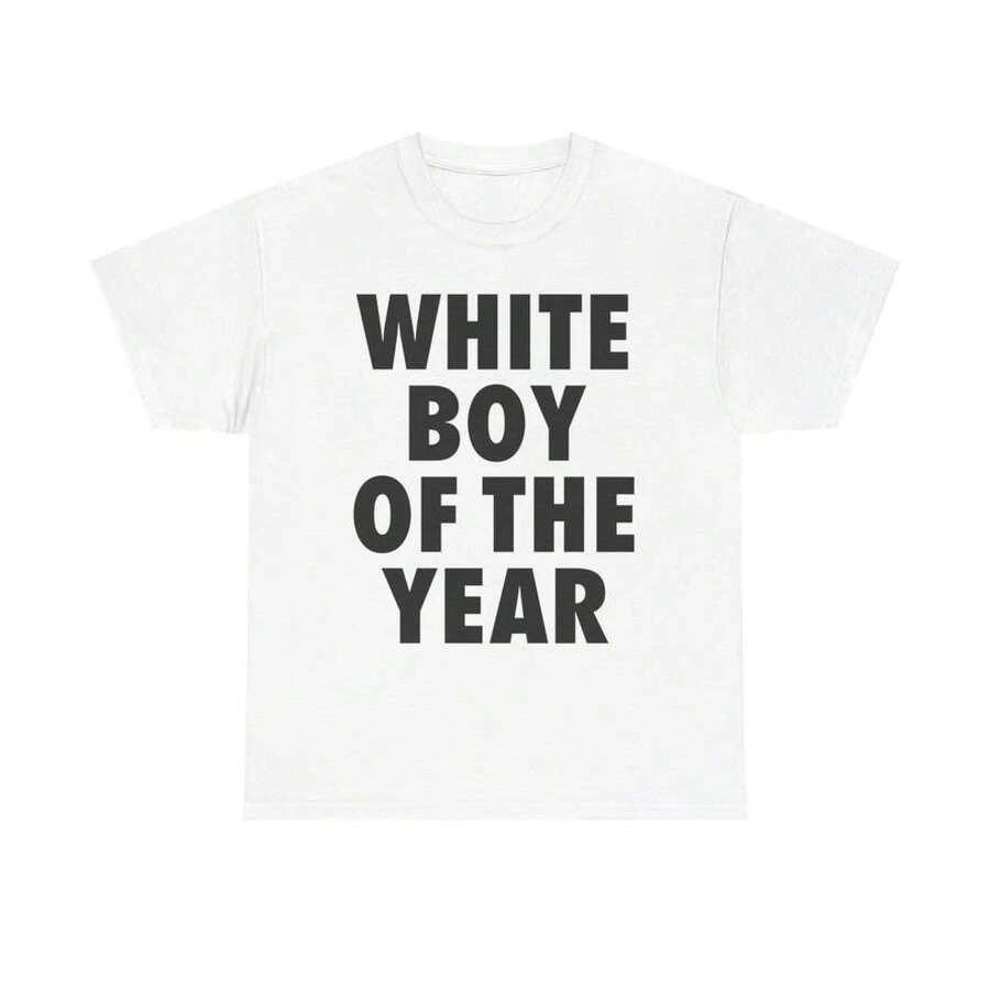 White Boy Of The Year T-Shirt - White - View 1
