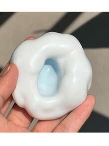 1pc Handmade Mochi Squishy Toy, Slow Rising Stress Relief Squeeze Ball, Cute Small Gift - Multicolor - View 9