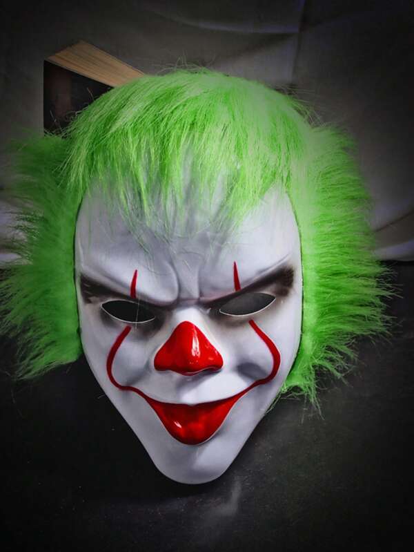 Clown Cosplay Masquerade Party Halloween Scary Mask DIY