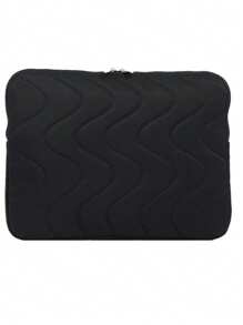 1 Stück einfarbiger gestreifter 11 Zoll Tablet Sleeve, 13 Zoll 14 Zoll Laptop Tasche, Oxfordstoff Stickerei stoßfest & strapazierfähig für Schule/Office, stilvoller Tablet Laptop Innere Hülle Schulmaterial, Rückkehr zur Schule