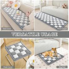 Funda para sofá antideslizante y lavable, funda para sofá para mascotas, protector de sofá para perros, cama de perro suave y esponjosa, almohadilla para sofá amigable con las mascotas (70 x 180 cm, gris oscuro), funda para sofá de perro - Gris - Ver 6