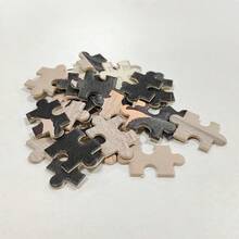 1 szt. Puzzle na zamówienie, z ramą lub tylko puzzle, prześlij swoje zdjęcie, aby uzyskać wyjątkową sztukę ścienną do domu, spersonalizowane prezenty na rocznicę ślubu, spersonalizowane zdjęcia dla członków rodziny - Wielokolorowe - Zobacz 5