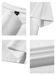 5 Pieces Of Men's Casual Sport T-Shirts, Solid Color Round Neck Short Sleeves, Quick-Drying Breathable Training Shirts, Fitness Running Shirts, Summer Casual Comfortable Tops