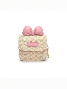 Cute Bow Crossbody Mini Bag, 2025 New Cartoon Shoulder Bag, Casual Outing Accessories Purse For Girls - A - View 10