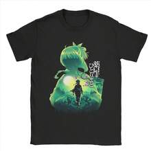 Camiseta de "Maomao The Apothecary Diaries" para hombres, manga de anime vintage, 100% algodón, cuello redondo, manga corta, camiseta estampada - Negro - Ver 1