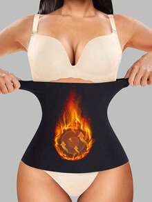 1 件女士腰部训练带，塑身腹部塑身衣，适用于运动、健身、瑜伽、减肥运动腰带，适合锻炼、居家运动和散步