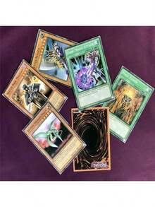 卡牌限量版66张卡牌角色扮演游戏套装，奇幻主题收藏卡，新游戏王，经典三幻神，英文桌游卡牌，高品质纸张材料，派对和聚会的理想选择——最令人上瘾的卡牌游戏，适合成人和青少年的家庭棋盘游戏，趣味游戏，纸牌游戏， - 1PCS - 查看 8