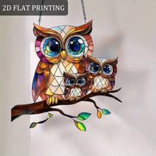 1 pieza Decoración de pared de acrílico de doble cara con atrapasol en forma de pájaro azul hermoso en jardín, ornamento extravagante, regalo perfecto para madres, novias y mejores amigas, adecuado para amigos, diseño plano 2D