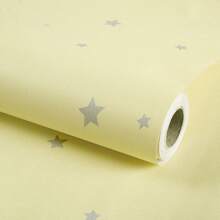 ucdfi 1 卷星形图案壁纸，防水自粘可移除 PVC 墙贴，适用于房间装饰、卧室、客厅、家具、背景家居装饰墙面装饰浴室浴室装饰墙纸厨房 - 彩色 - 查看 21
