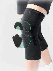 1pc,Summer New EVA Anti-Collision And Shock-Absorbing Sports Knee Pads, Fitness Cycling Sports Protective Equipment, Anti Slip Universal Basketball Knee Pads - Multicolor - View 7