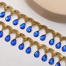 1 Yard 3.5cm Wide Tassel Latin Dance Costume Dress Beaded Fringe Sewing Materials Lace TrimmingDIY Crafting Accessories Trims Fringes Sewing Fringe Tassels Sewing Accessories Sewing Accessories Tassel Fringe Trim Garniture Couture Sewing Fringes Fabric And Lace Tassels Tassels Crafts Lace For Crafts Bead Fringe