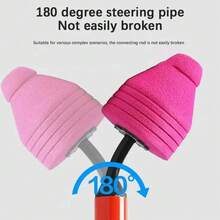 Heavy Duty High Pressure Bathroom Toilet Unblock Plunger Clog Rubber Drain Buster Vacuum Pump With Ergonomic Handle - Red - View 8