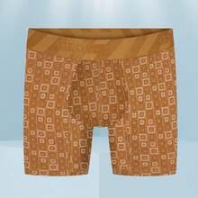 Set de 6pack de Boxers Copa Medios Colombianos Estampados divertidos, Paquete de 6 Boxers de Algodón de lujo Peinado Colombiano para hombres de alta calidad, excelente soporte de la copa suspensoria, 6 unidades de boxers Largos para hombres , Ropa Interior para hombres comoda y versátil - Multicolor - Ver 7