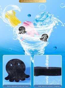 5pcs Enhance Adsorption Laundry Pet Hair Remover For Both Dry And Wet Purposes, Laundry Hair Catcher, Household Sponge Laundry Sticky, Sweater Sticky, Easy To Remove In Washing Machine, Reusable, Easy To Clean, Save Drying Time,For Home, Laundry, Use In Washing Machines And Dryers