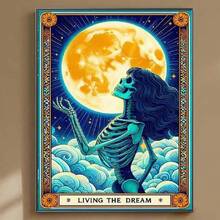 5D Diamond Painting Kit, Cartoon Patterns Suitable For Adult Or Beginner, DIY Full Drill Embroidery Painting, Rhinestone Art Craft Decor For Home Wall - Multicolor - View 2