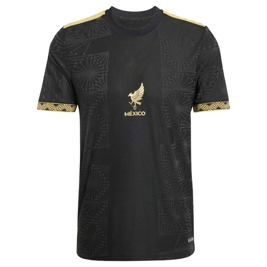 Jersey Futbol Mexico Negro Local Temporada 2025 - Negro - Ver 1