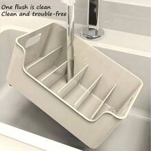 1pc 6-Compartments Detachable Spice Rack, Large Capacity Kitchen Condiment Storage Box, Suitable For Fridge, Cabinet, Countertop Seasoning Organization