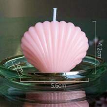 Macaron Colored Shell Scented Candle, Ins Style Home Decor, Shooting Prop, Customized Gift