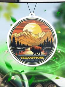 Rearview Mirror Decor - Car Air Freshener - Long-Lasting Fragrance, Keeps Vehicle Interior Fresh And Pleasant, Ideal Gift, Car Vent, Ocean Breeze Scent, Car Diffuser, Natural Essential Oils, Cartoon Design, Suitable For Rearview Mirror, Car Pendant - Cartoon Style Fragrance Bottle, Long-Lasting Scent, Deodorize Car Interior, For Rearview Mirror, Vent Clip, Home And Office Decor
