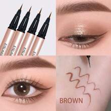 1pc Precision Waterproof & Sweat-Resistant Quick Dry Liquid Eyeliner Pencil