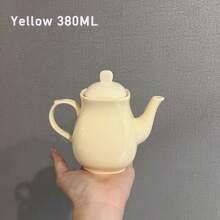 250ML Ceramic Oil Pot American Style Household Oil Bottle Blue Printed Oil Bottle Chili Soy Sauce Vinegar Pot Kitchen Seasoning Bottle Living Room Dining Table Teapot Home Decoration