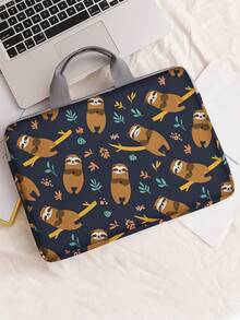 Animal Pattern Printed Laptop Bag Computer Cloth Cover Accessories Soft Laptop Bag Soft Computer Cover Laptop Cover Tablet Leather Bag Laptop Zipper Computer Cover School Business Officefor Back To School School Stuff Bag For School Work Laptop Bag For Women Mac Book Case - Multicolor - View 13