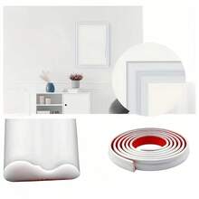 Flexibele sierlijsten, zelfklevend, pvc, stuclijsten, decoratie