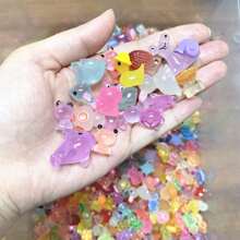 10/30/60pcs Various Luminous Mini Resin Animal Mushroom Figurines Miniature Figurines Ornament For Fairy Garden Accessories Aquarium Landscape Bonsai Decoration