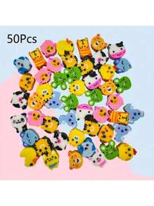Mini Animal Erasers - Variety Of Cute Animal Designs, Made Of Synthetic Rubber, Great For Classroom Gifts, Rewards And Party Favors, Classroom Reward Items. Optimistic Animal Designs, Durable Erasers, Mini Erasers, Valentine's Day, Birthday Gift, 2025 New Year, Back To School Supplies, Back To School Gift, Office Supplies, School Supplies, Office Decor, Back To School Items, School Prizes
