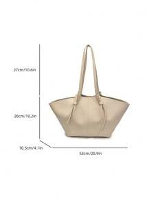 low tea 2 pièces Sac à épaule en PU basse, sac fourre-tout casual de grande capacité avec caractéristique de sac de livre, conception de double poignée avec fermeture, convient pour les voyages, les achats, les sorties, cadeau pour les dames, adapté pour les adolescentes, les étudiantes et les travailleuses de bureau, idéal pour le bureau, l'école, le travail, les déplacements, les sorties, les voyages