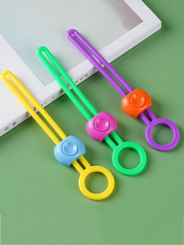3pcs/6pcs Set, Random Color Food Bag Sealing Clips, Reusable And Adjustable Sealing Clips Suitable For Plastic Bags, String Bags And Snack Bags, Silicone Food Bag Sealing Clips