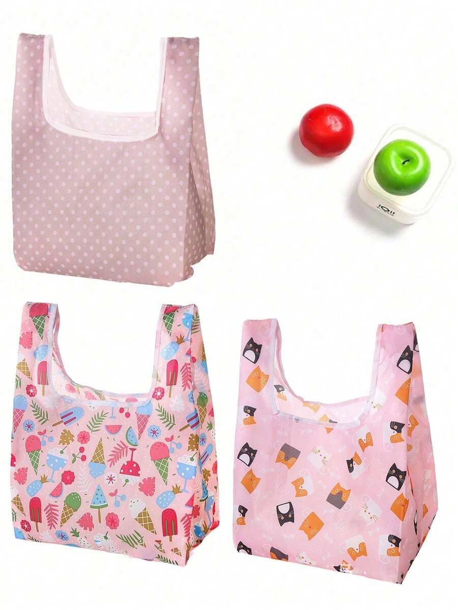 1pc Portable Strap Lunch Box Bag, Foldable Hand-Held Shopping Bag,For Women, Men, ,Large And Reusable ,Freezable Work And School Travel Tote And Meal Prep Organizer