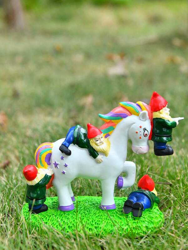 Decorațiune de Crăciun cu cai pentru gazon în aer liber, potrivită pentru decorul casei, decorul dormitorului, biroul și studenții, cel mai bun cadou de Halloween și Crăciun, toamna