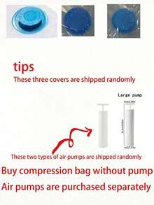 1 Pc Portable Travel Vacuum Compression Bag, Large Capacity PVC Vacuum Storage Bag, Space Saving Garment Bag For Clothes, Bedding, Shoes, Carpets, Pillows, Suitable For School, Home, Dorm, Business Travel, Vacation, Wardrobe - Multicolor - View 11