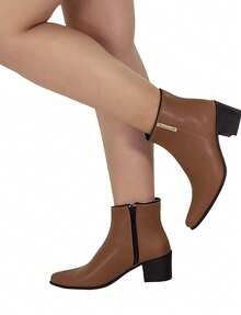 Shekinah Women Ankle Boots & Booties - Camel - View 2