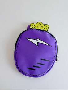 1pc New Versatile Carrot Backpack With Contrast Color, Creative And Waterproof For Outdoor Use