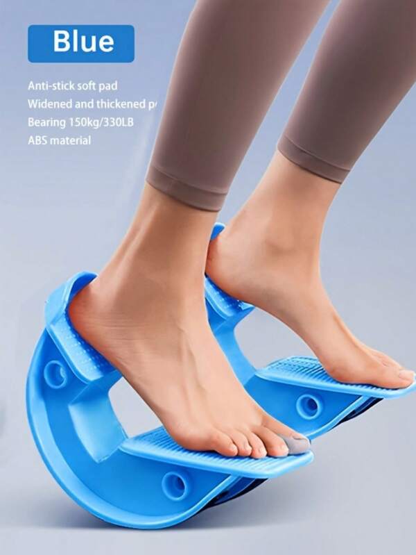1pc, Original Calf Extender And Foot Swinboard - Durable ABS Material, Multi-Functional Balance Training, Flexibility Exercise, Muscle Massage And Yoga-Specific Pedal, Available In Pink/Blue Gym Accessories