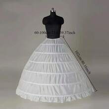 Petticoat Crinoline Slips Hoop Skirt Vintage Underskirt For Gown Dress Many Styles For Bridal Wedding Fall Clothes For Women - Multicolor - View 7