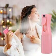 浇水壶造型梳套装，3 件套，包含 1 把后梳、1 把发梳、1 把尖尾梳和 1 把蓬松梳，用于抚平头发，美发造型工具及发饰 - 粉色 - 查看 3