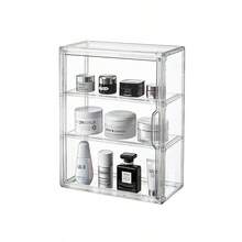 Acrylic Tabletop Display Cabinet, Transparent Dust-Proof Collectible Storage Showcase - Multicolor - View 6