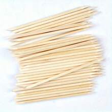 500/300/200/100/50 pezzi Bastoncini in legno d'arancio da 114 mm/4,49" per spingere le cuticole e pulire le unghie, adatti per saloni di manicure e arte di unghie fai-da-te, forniture per unghie, strumenti per unghie, strumenti per arte di unghie, back to school, unghie, strumenti per unghie per unghie finte