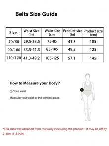 优雅编织细节链条腰带，适合万圣节夏季、秋季、秋季、万圣节 - 金色 - 查看 5