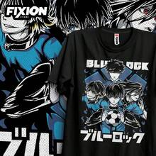 Manga T-Shirt Blue Lock [N] L#01 Anime Tee - màu đen - Xem 1