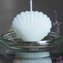 Macaron Colored Shell Scented Candle, Ins Style Home Decor, Shooting Prop, Customized Gift
